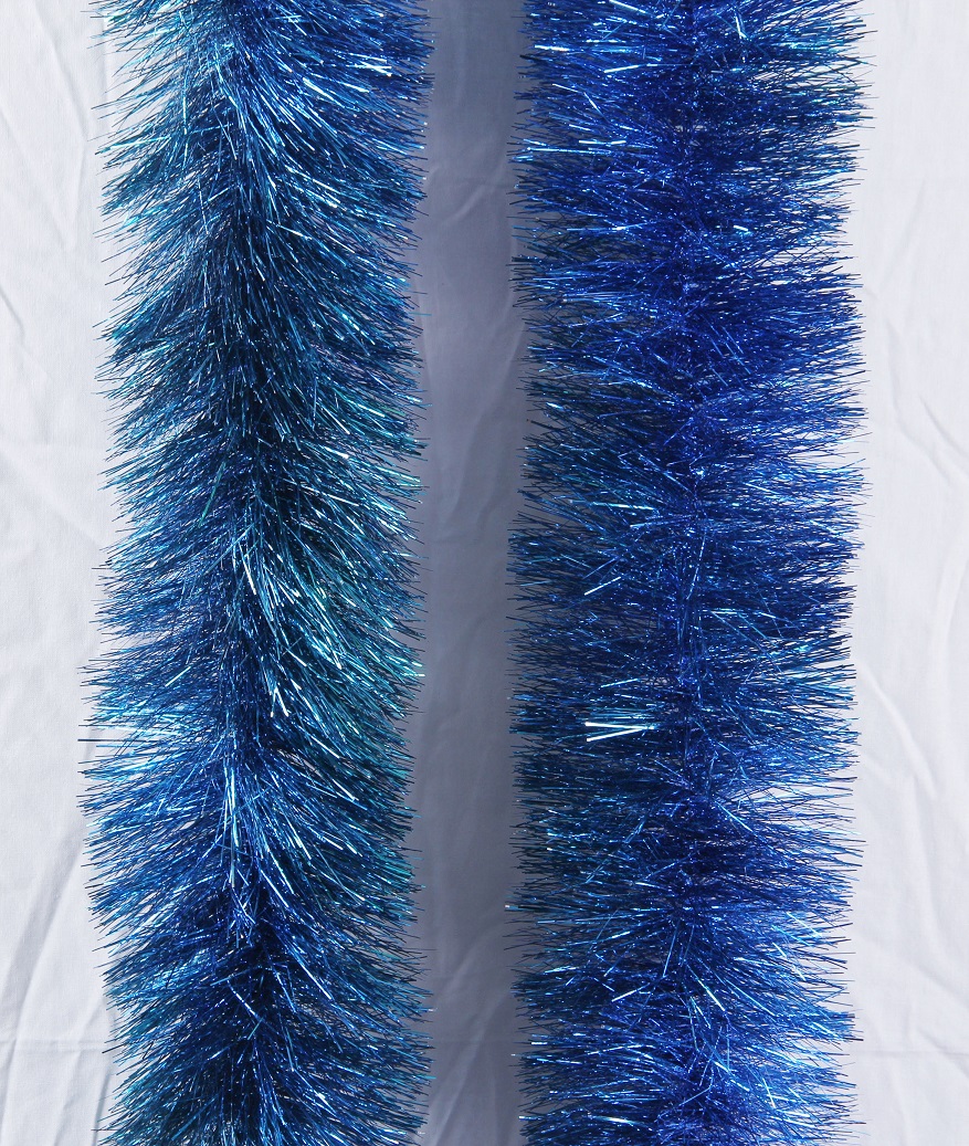 Large tinsel garland