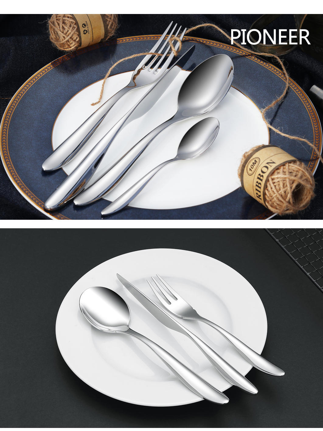 High Quality Stainless Steel Cutlery Set Stainless Steel Flatware Tableware Wholesale For Restaurant Hotel