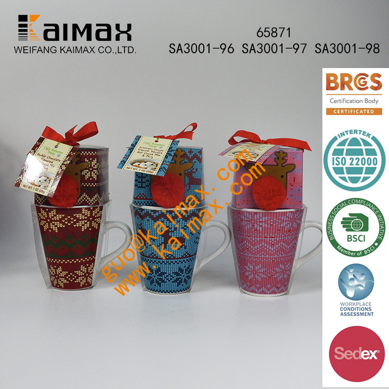 Mug & Cocoa Mix Set