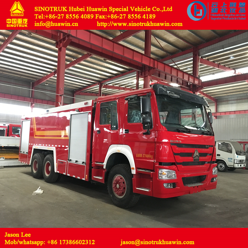HOWO 6X4 Fire fighting truck