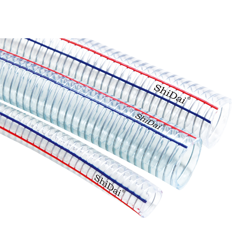 PVC High Temperature Spiral Steel Wire Reinforced Hose