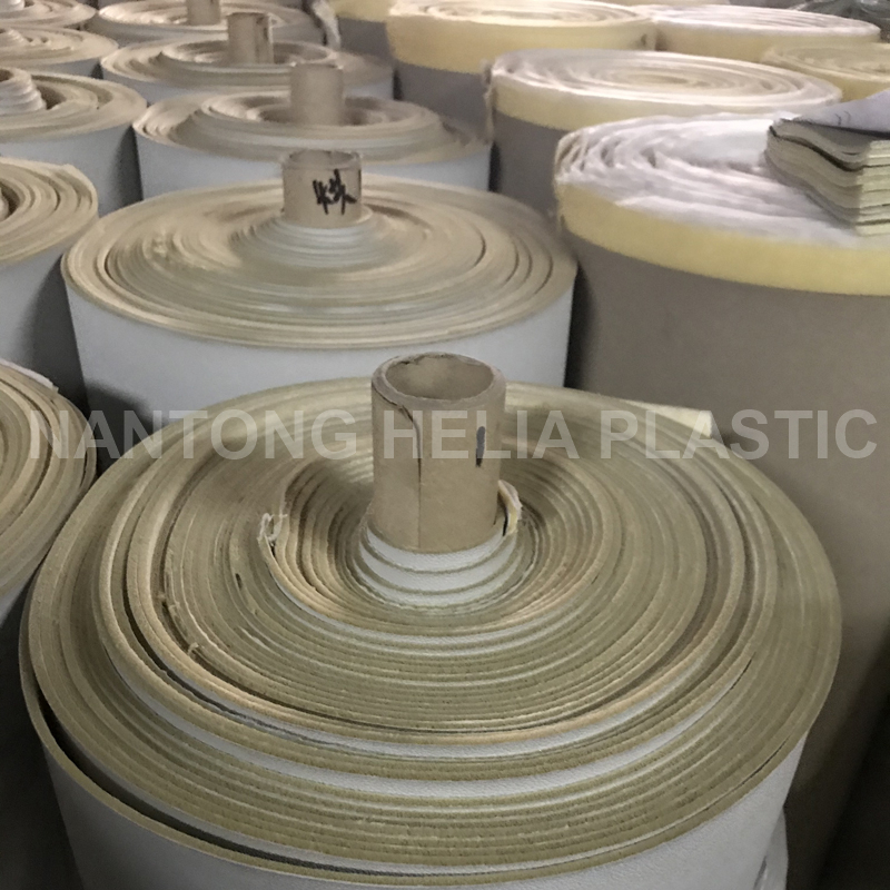 A grade PVC stock leather with foam for car