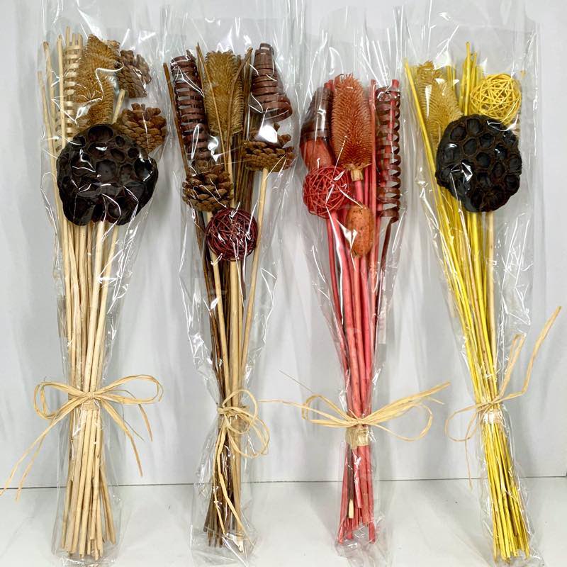 Dried Flowers In Bunch