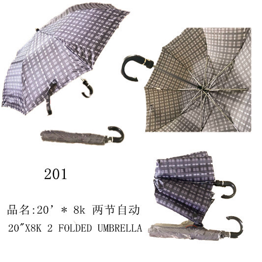 20"x8k 2 Folded Umbrella