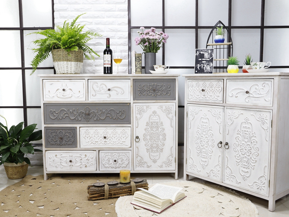 2 drawer 2 door sideboard，8 drawer 1 door sideboard