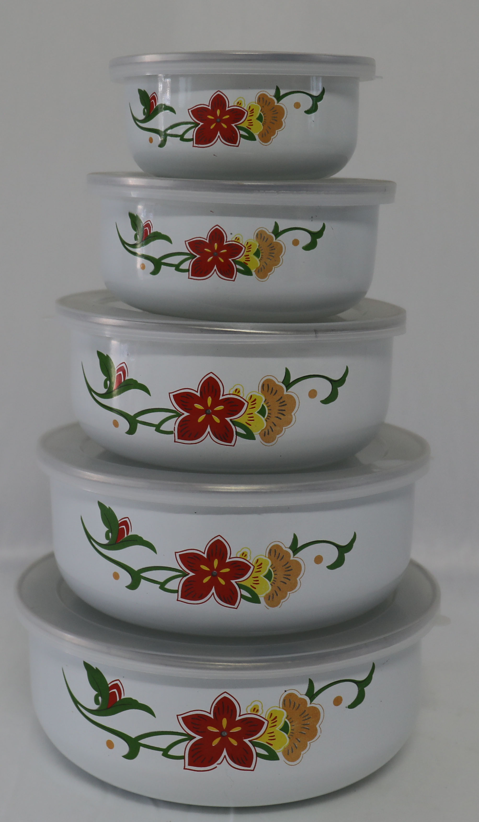 Enamel storage bowl