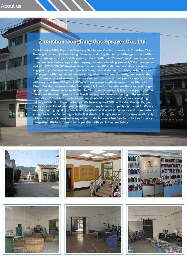Zhoushan Oriental Aerosol Co., Ltd. – Shampoo bottles 1