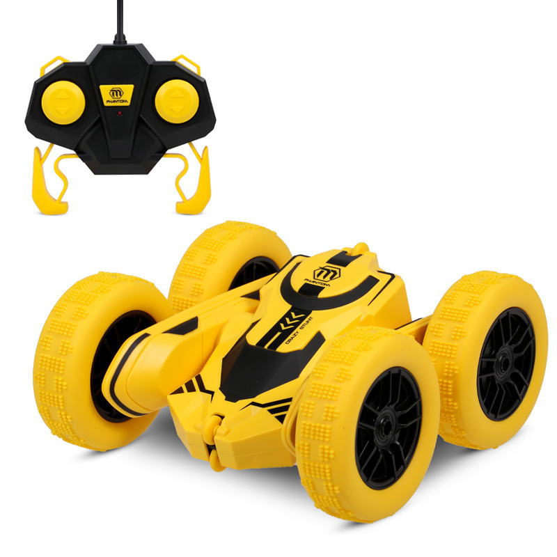 1:28 R/C Double-sided Stunt Car Kids Car Toy（not include battery）