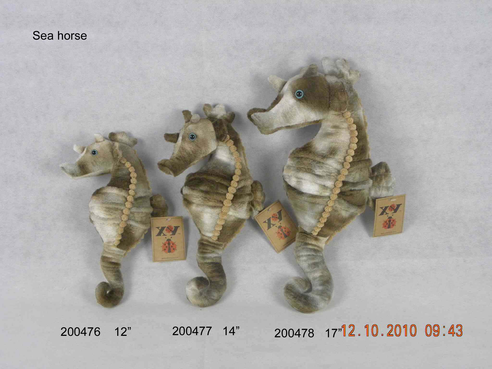 plush seahorse