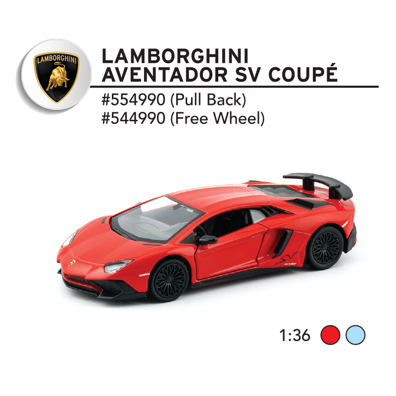 1:32 Lamborghini Aventador LP750-4 Superveloce