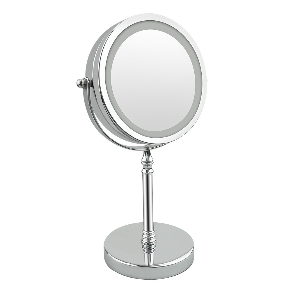 Double circle table mirror,LED make-up mirror,simplehuman mirror