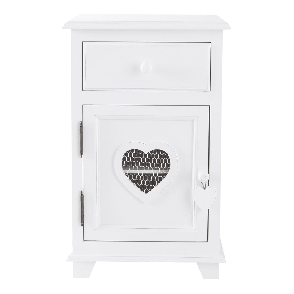 Cheap Wooden Simple Drawers Four Tier modern night stand