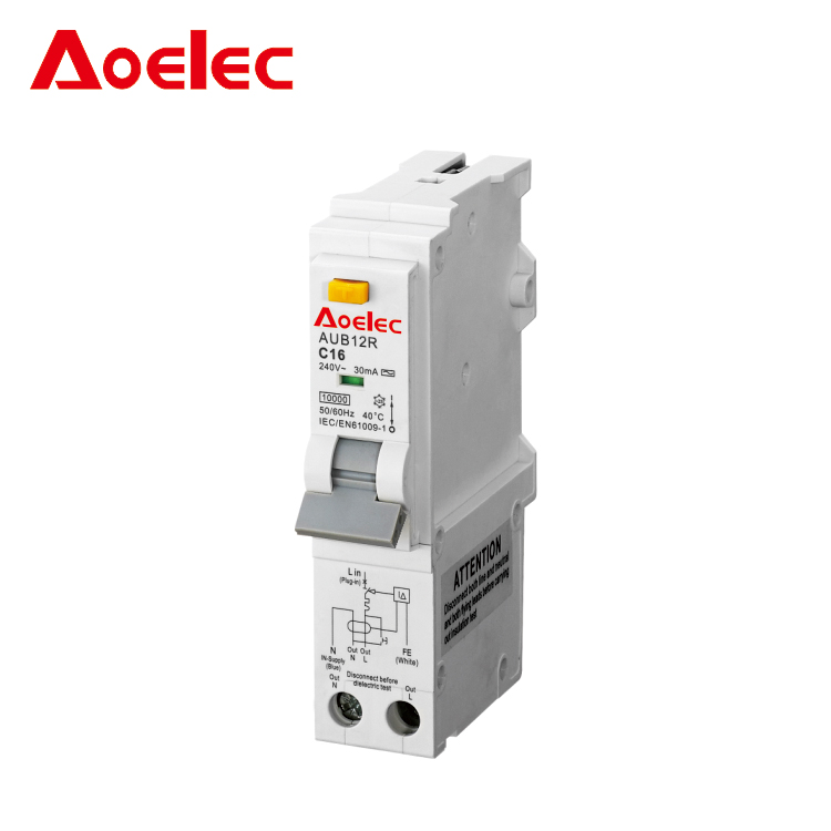 Plug-in RCBO