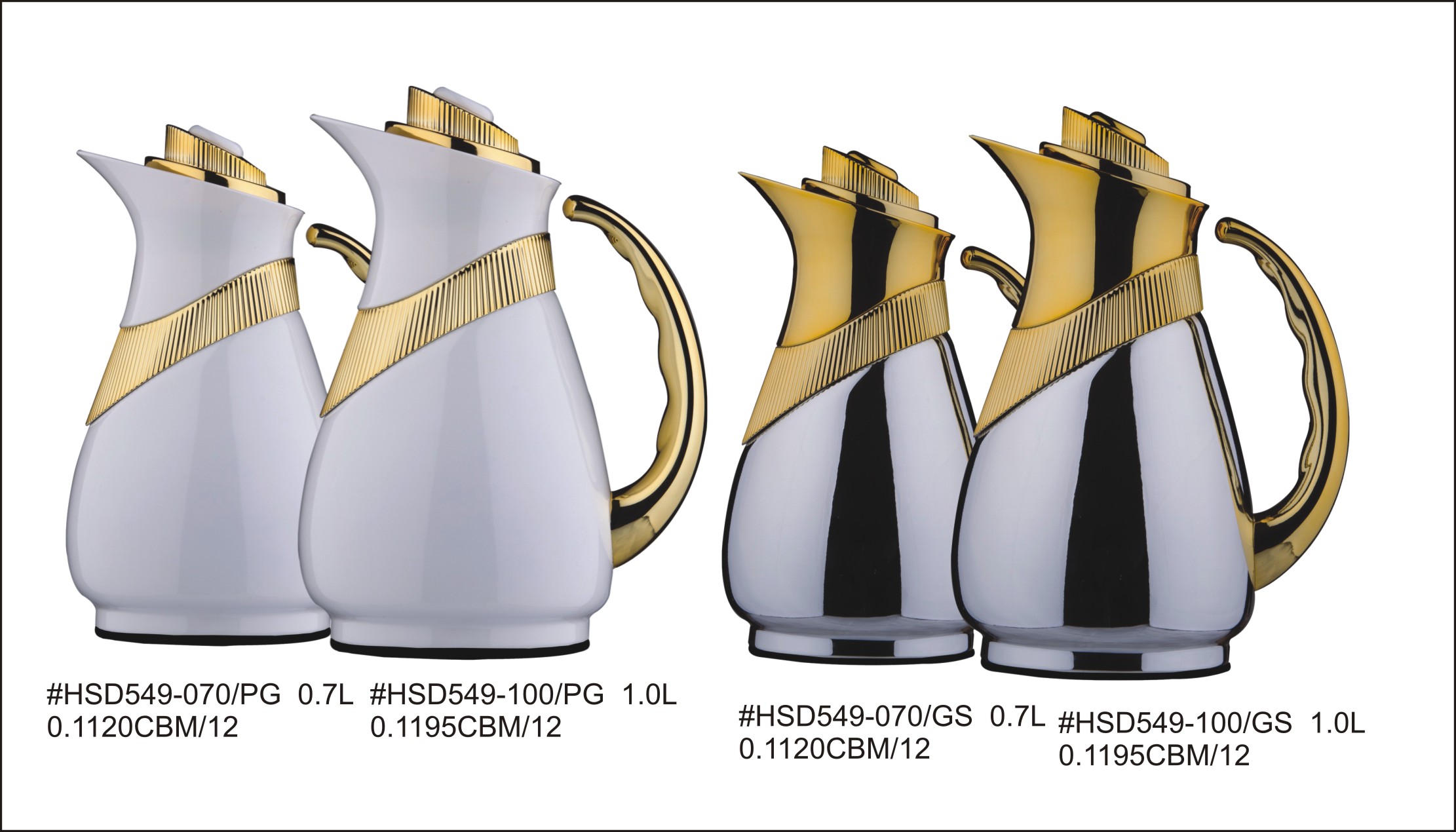 Plastic Coffee Pot With Glass Refill