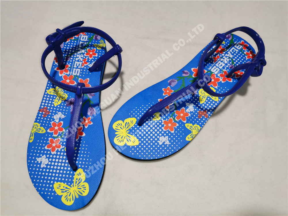 Women printing beach slipper