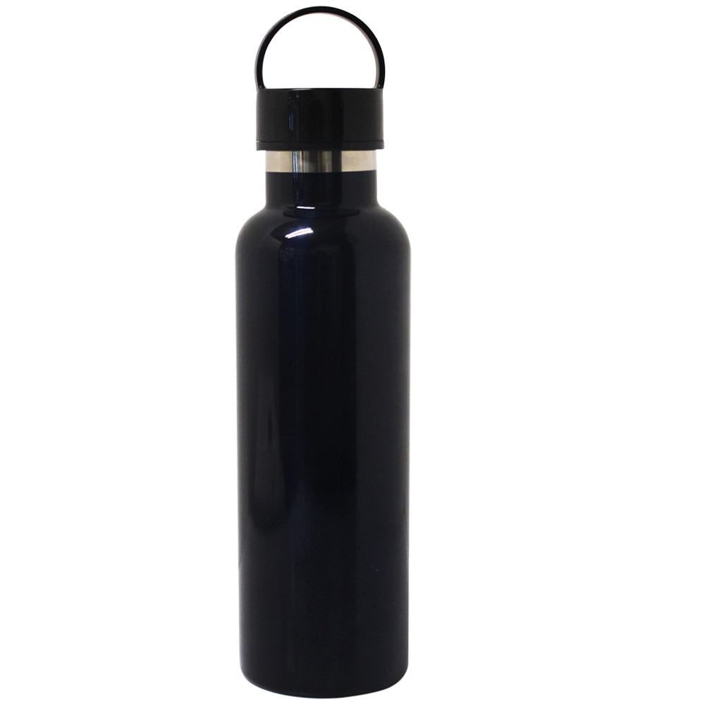 Stainless steel water bottle with tea infuser