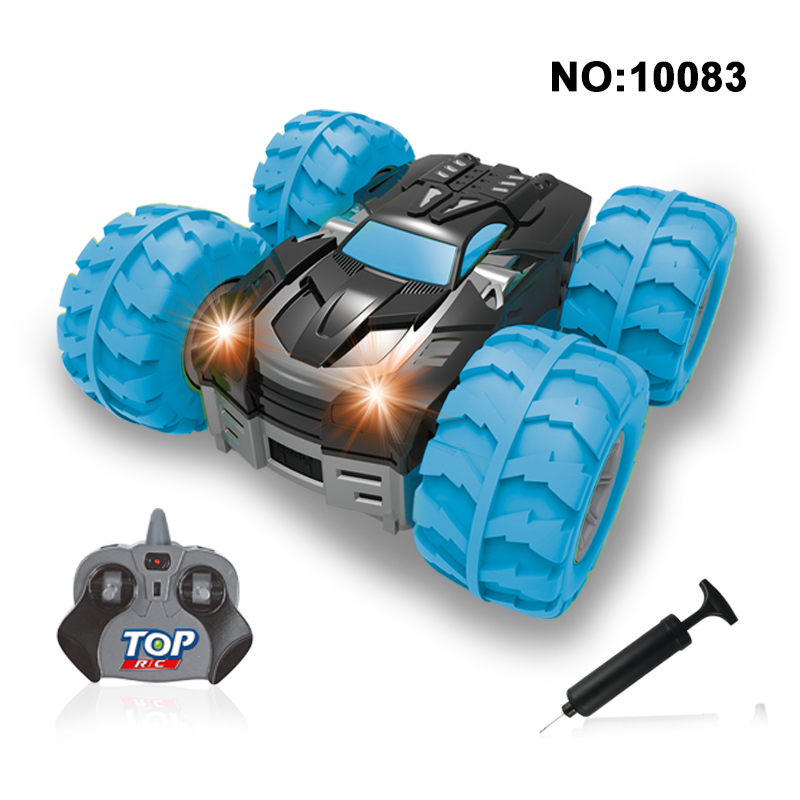 2.4G mini radio control Jumping car with inflatable wheel