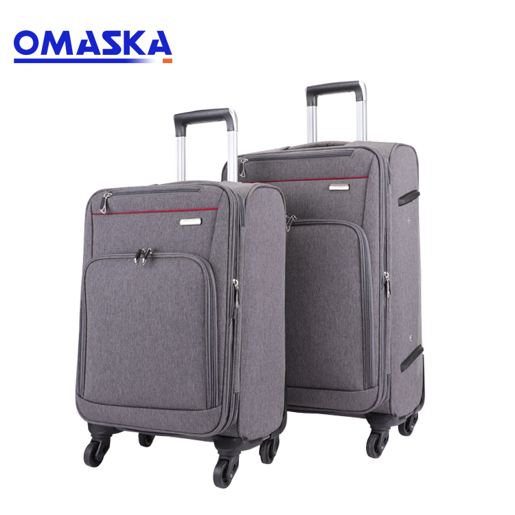 Wholesale Factory Waterproof 600D Nylon Man Women 3 pcs set Travel Luggage bag Soft Luggage Bag