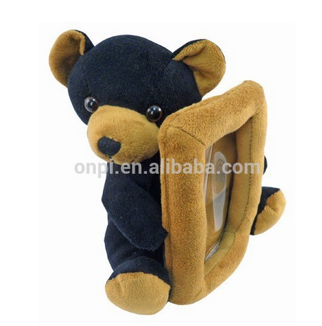 funny photo frame toy, new design plush photo frame