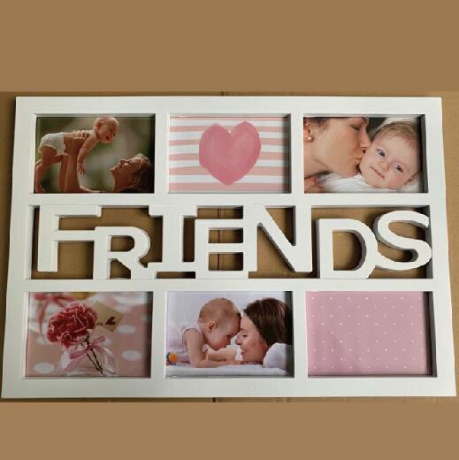 Plastic photo frame