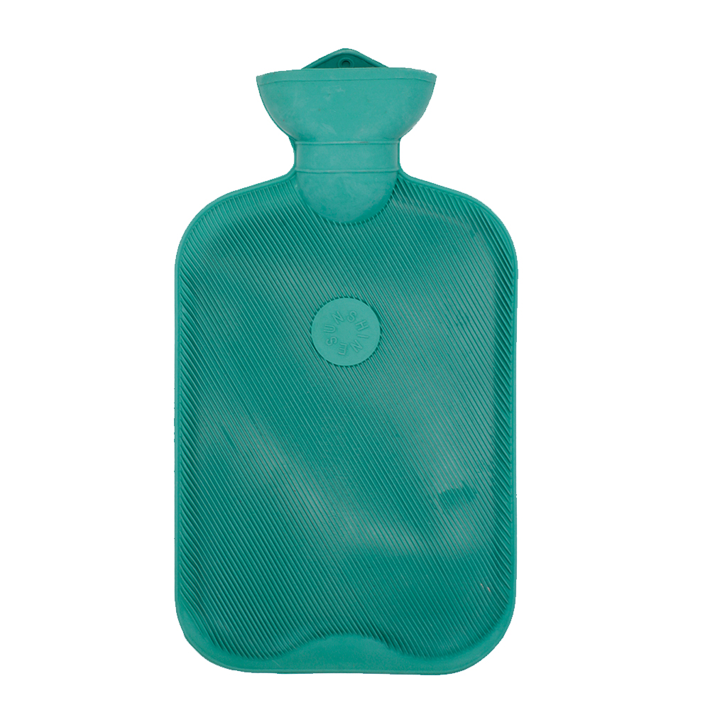 Rubber hot water bottle