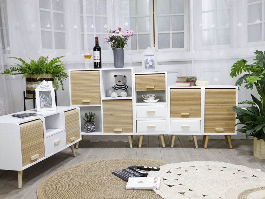 bamboo door storage range