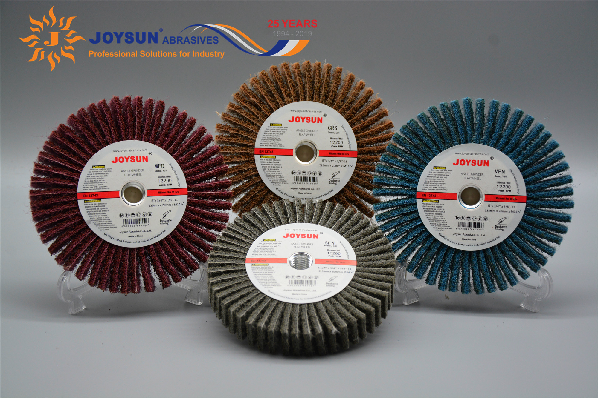 K798MS Surface Finishing Quick-Lok Flap Wheels for Angle Grinder