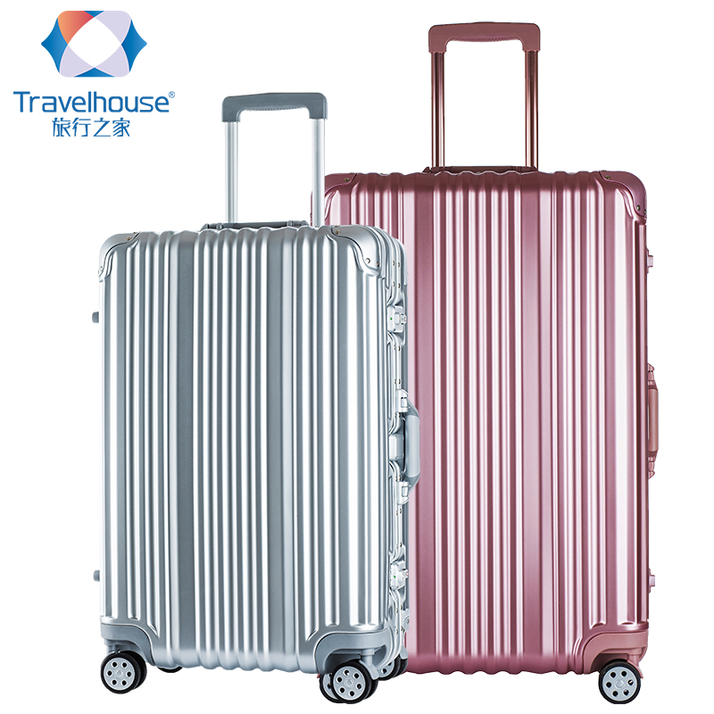 T1169 ABS+PC aluminum frame luggage