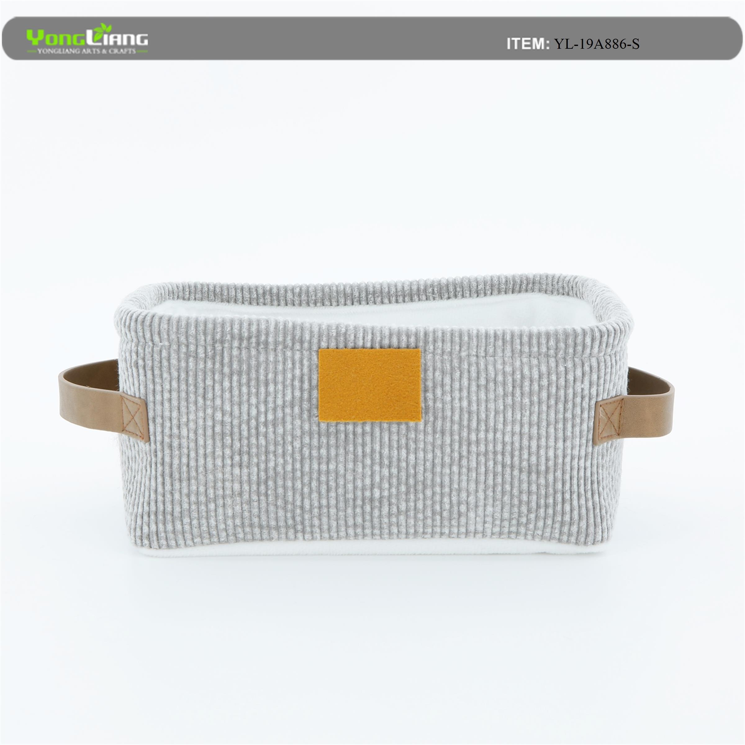 Corduroy Towel Bin