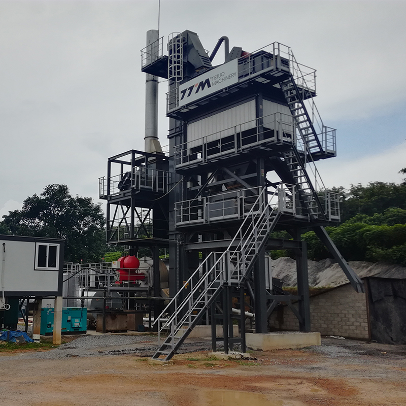 LB1000 80T Asphalt Mixing Plant
