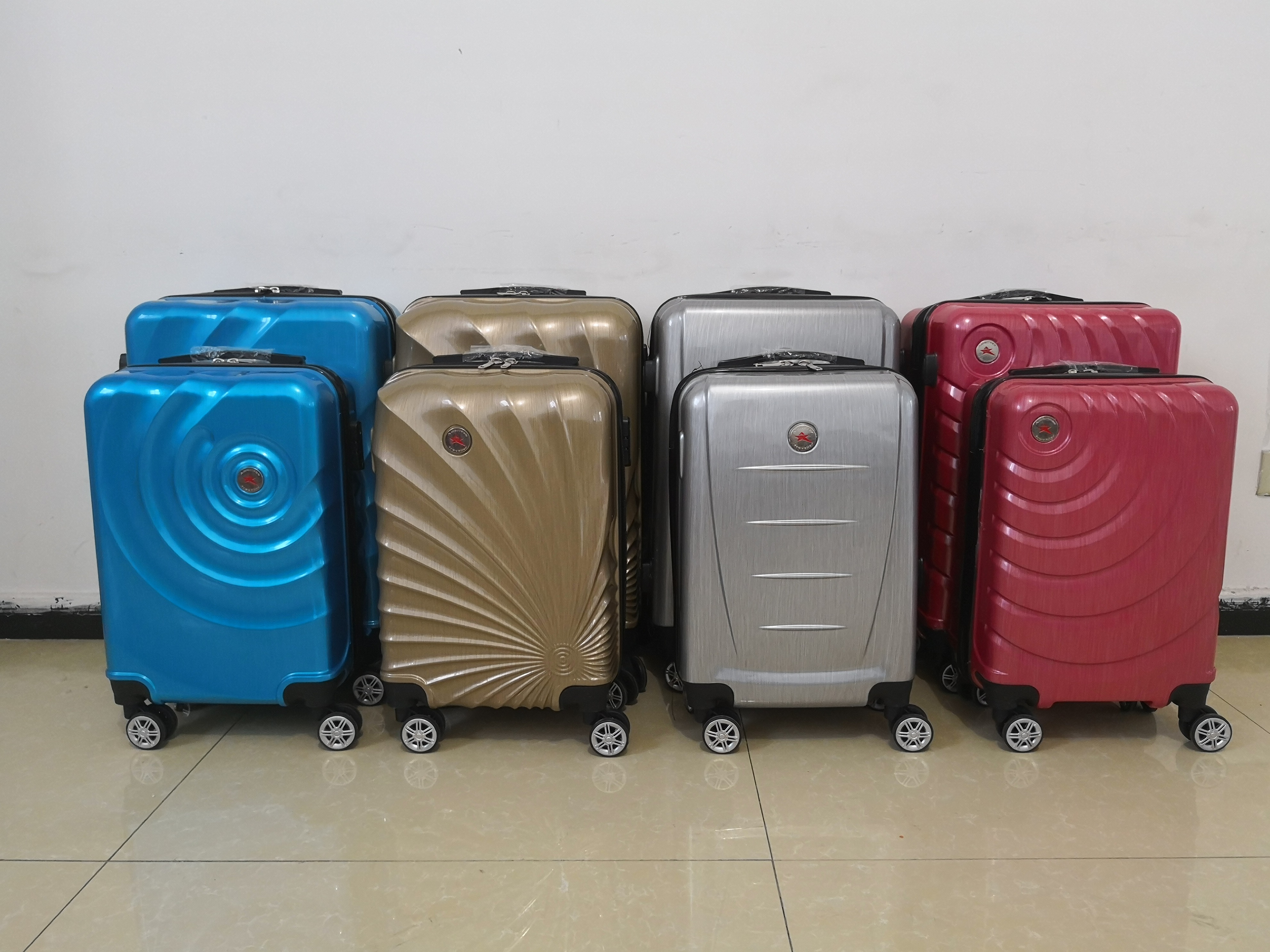 ABS + PC Trolley Bag Luggage Travel Suitcase Set Hard ABS Luggage PC Trolley Suitcase Bag Case ABS PC Boarding Trolley Case