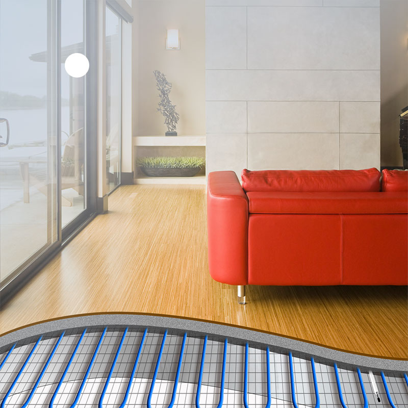 single electric heating cable