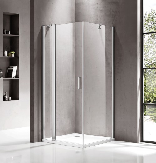 Pivot shower door