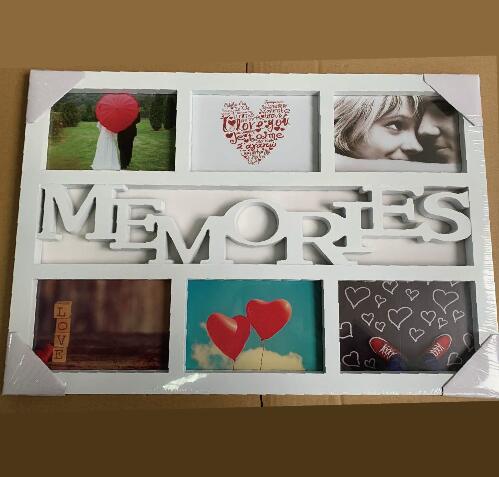 Plastic photo frame