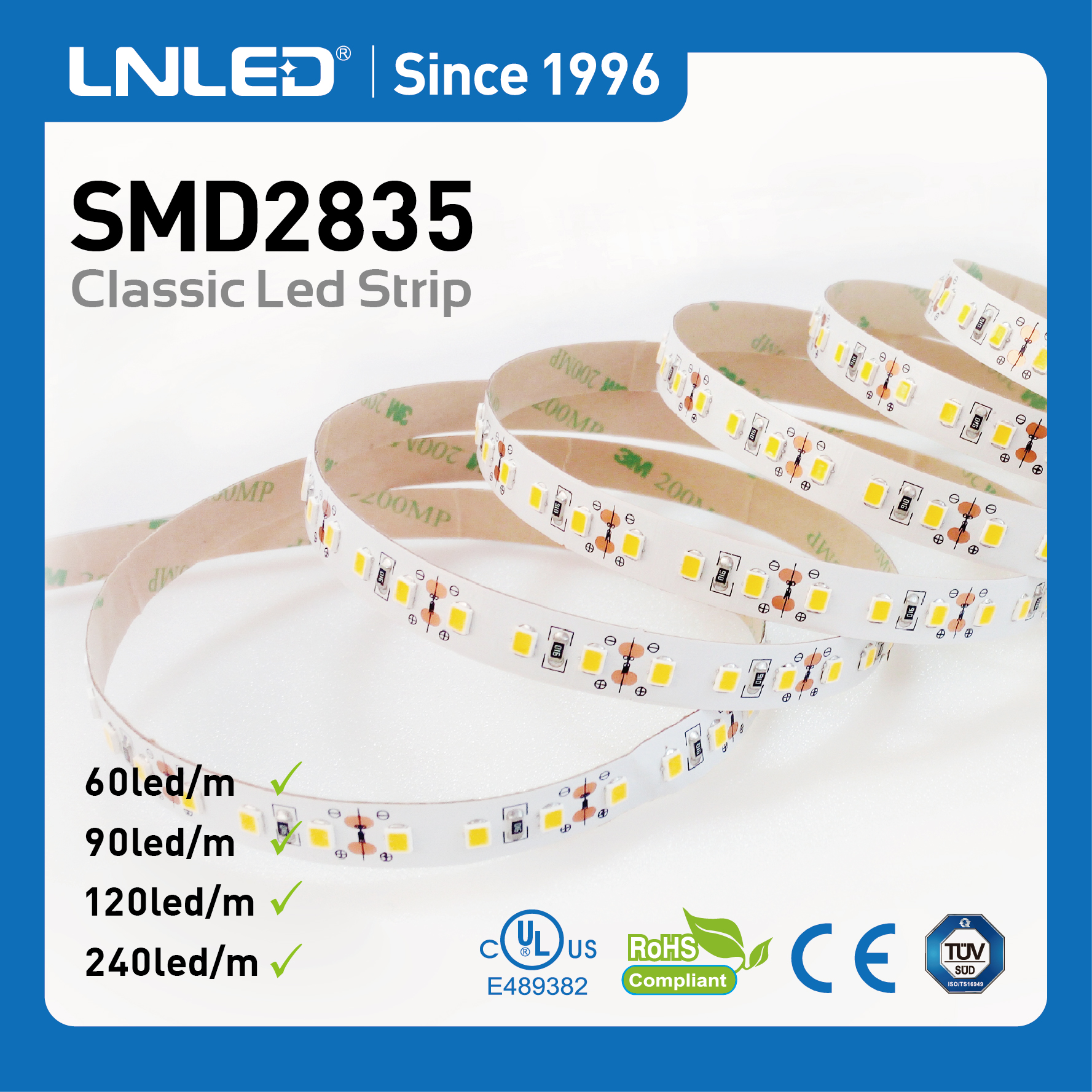 LED Strip-SMD2835 Sansung chip