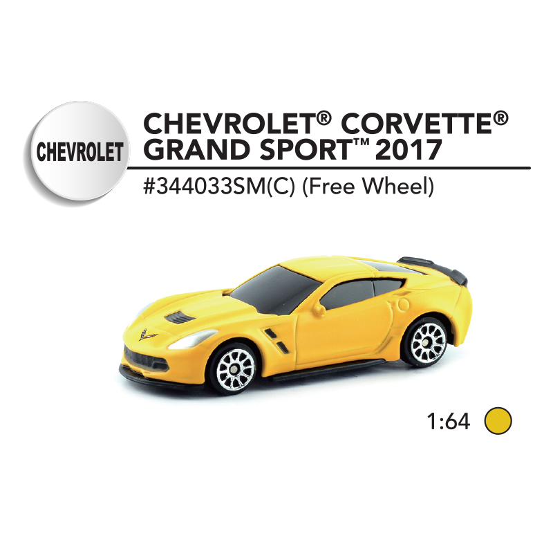 1:64 Junoir collection (Matte Color) - Chevrolet Corvette Grand Sport