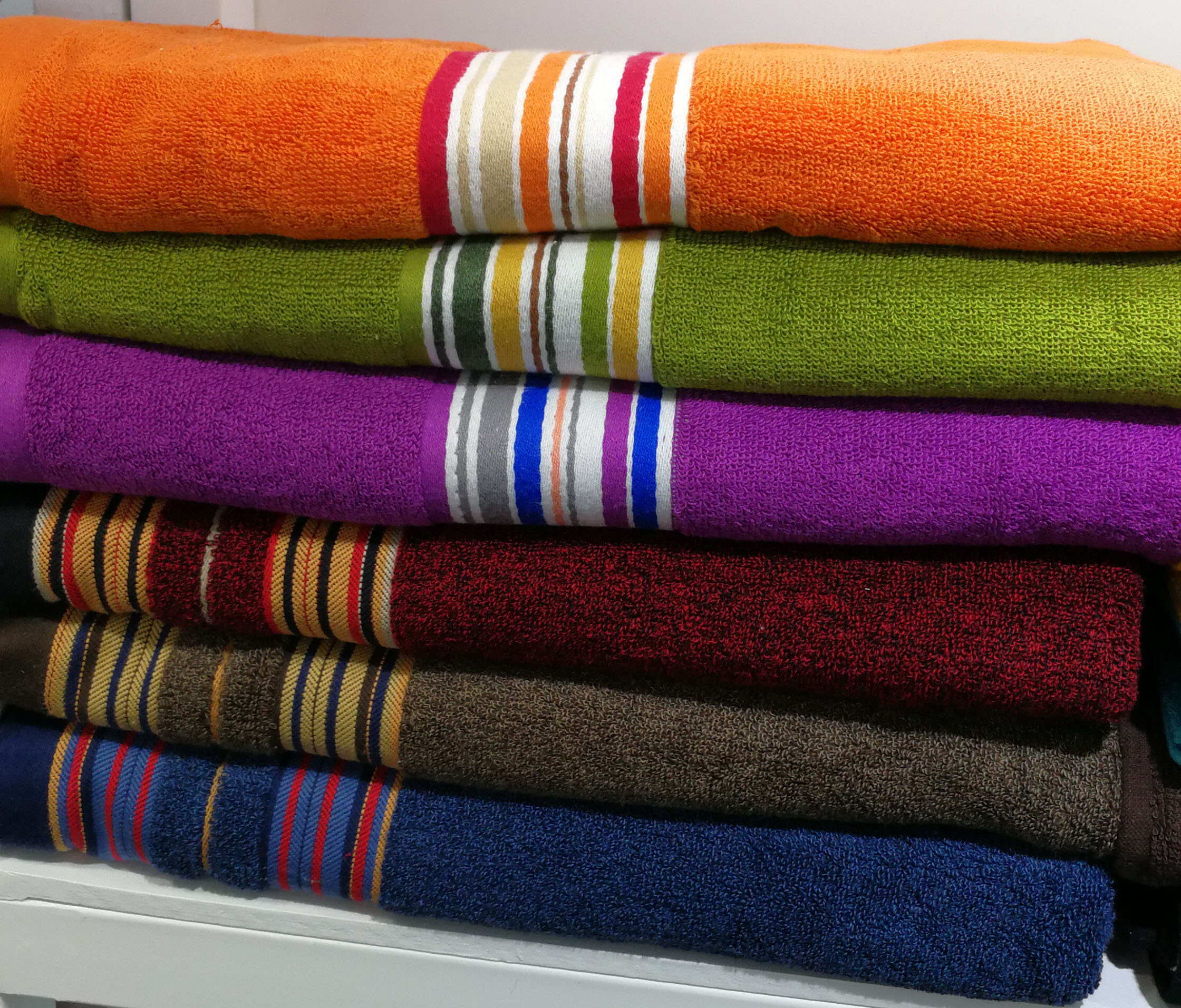 100% Cotton Yarn Dyde Bath Towel