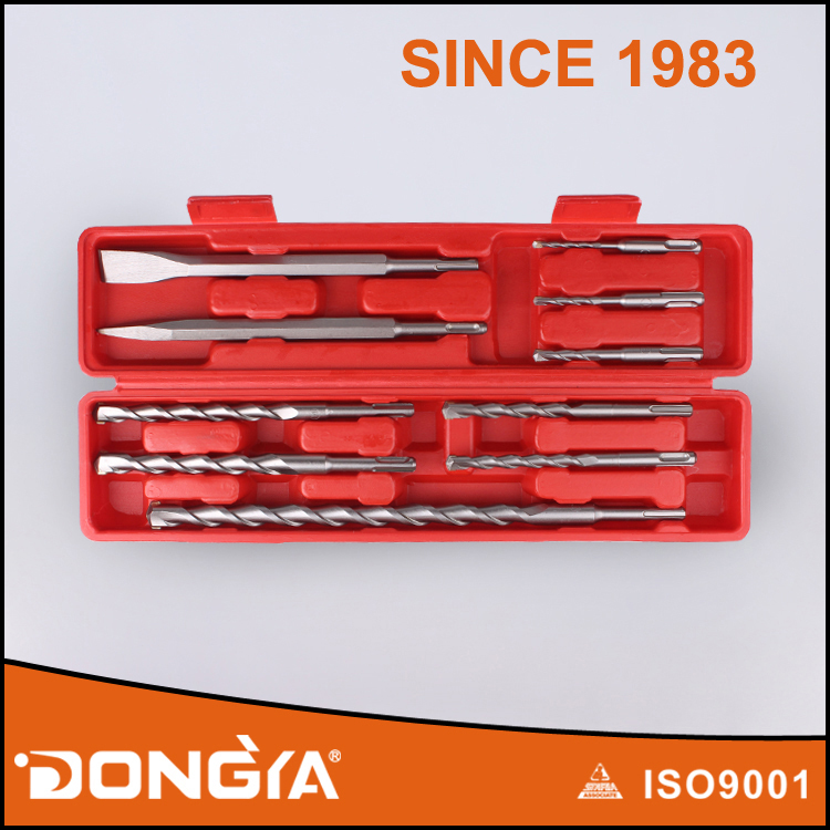 DONGYA 12PCS SDS Drill Bits And Chisel Set