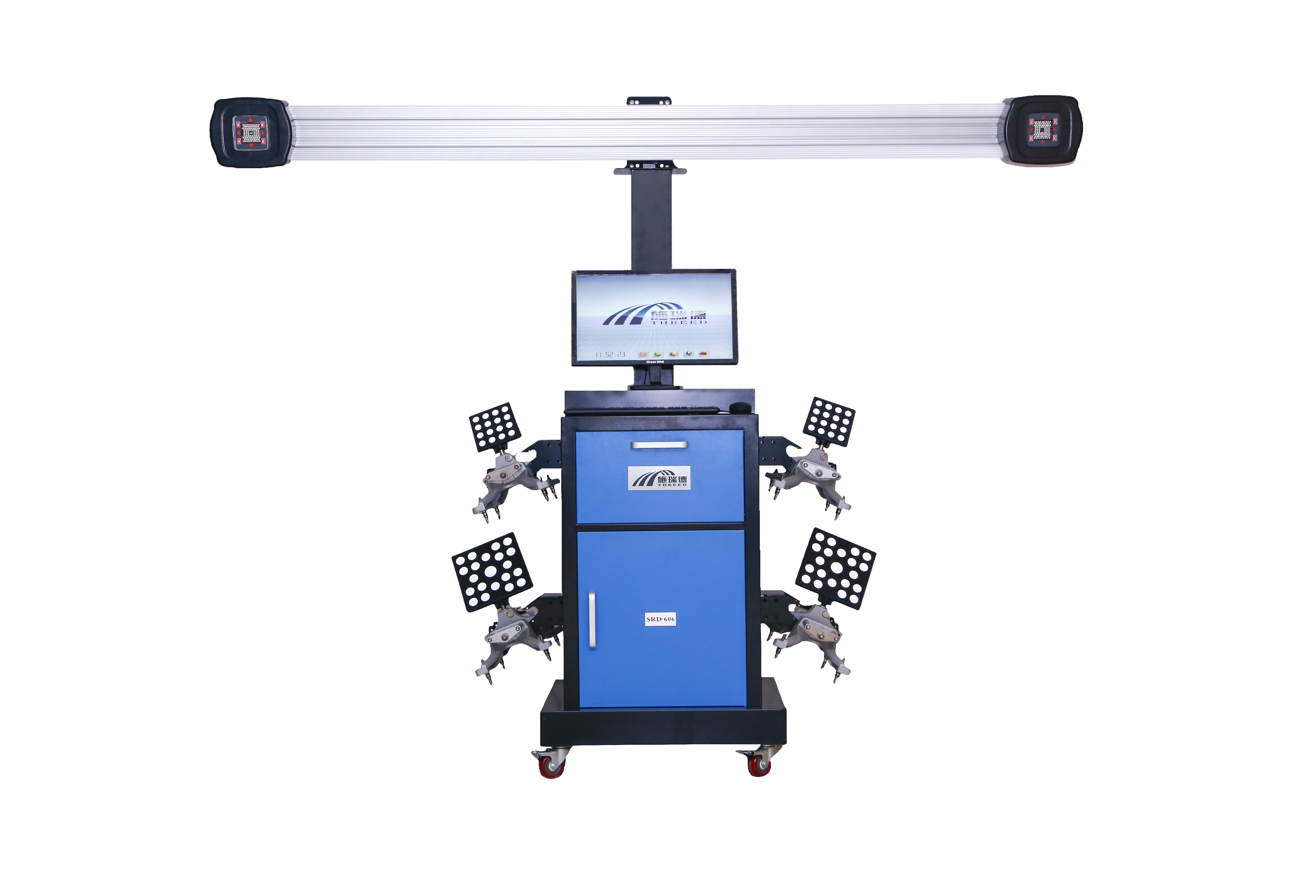 3D wheel aligner