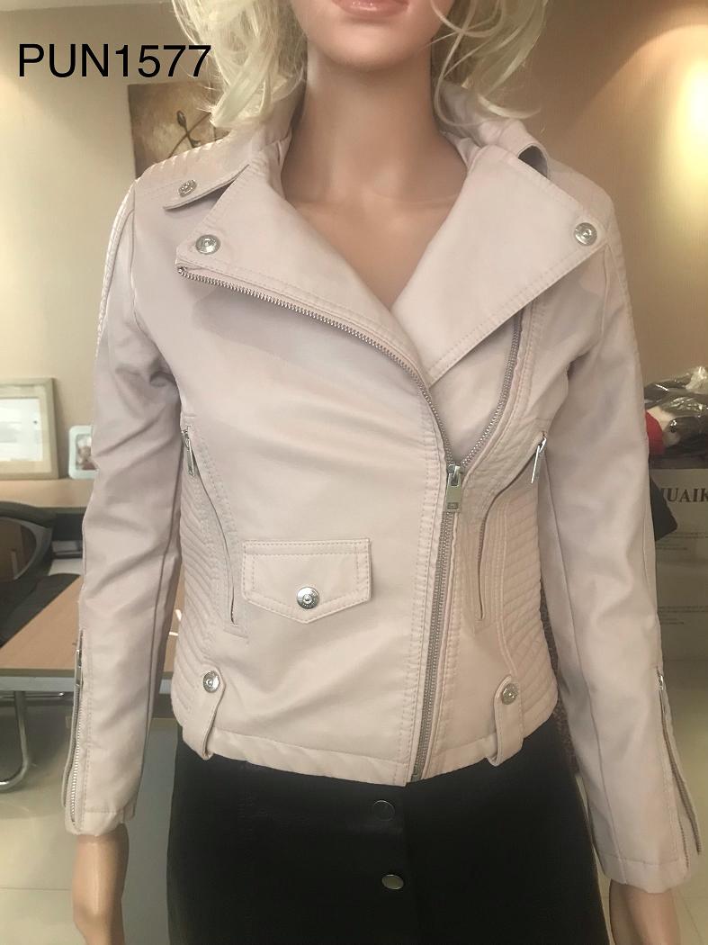 Ladies Pu Jacket Pun1577