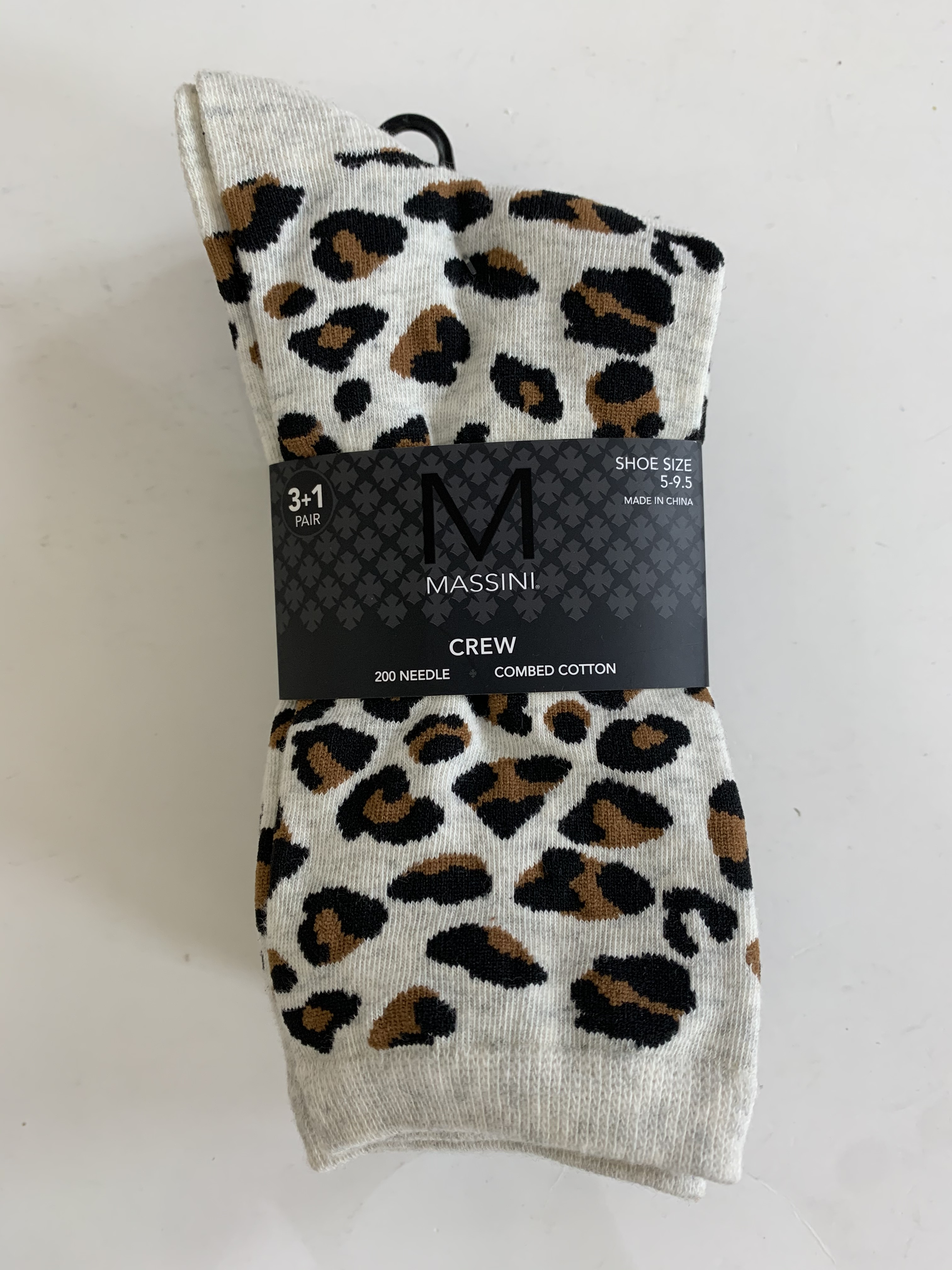 Socks 200n Women's Cotton Crew Socks F-01