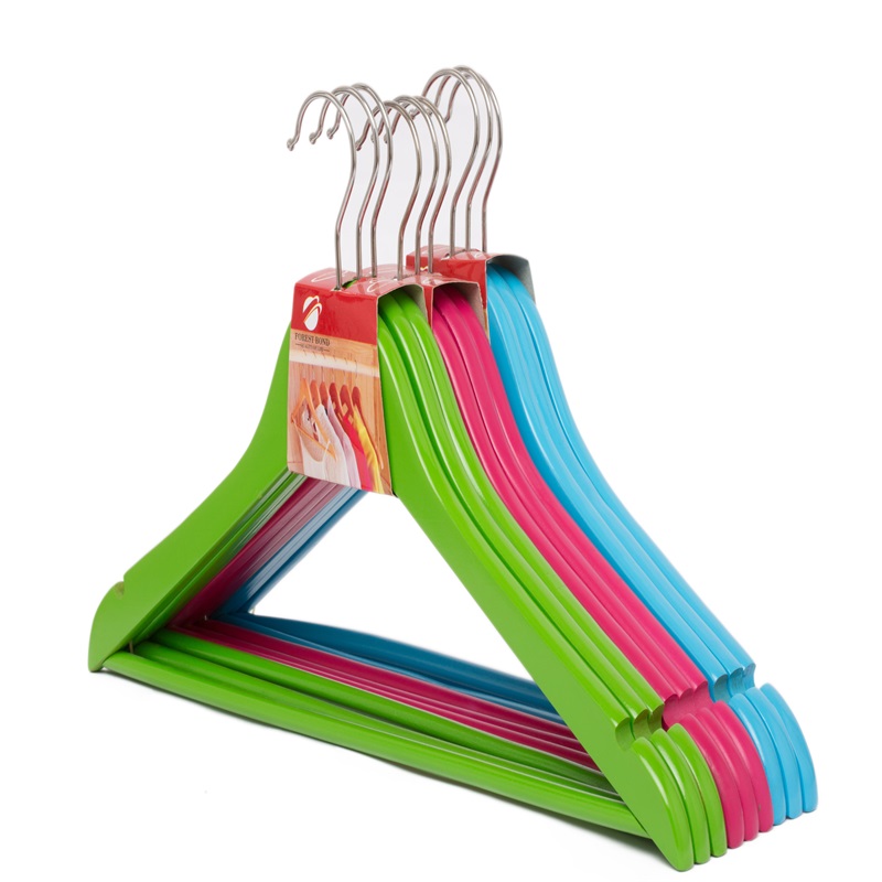 Color wooden hanger