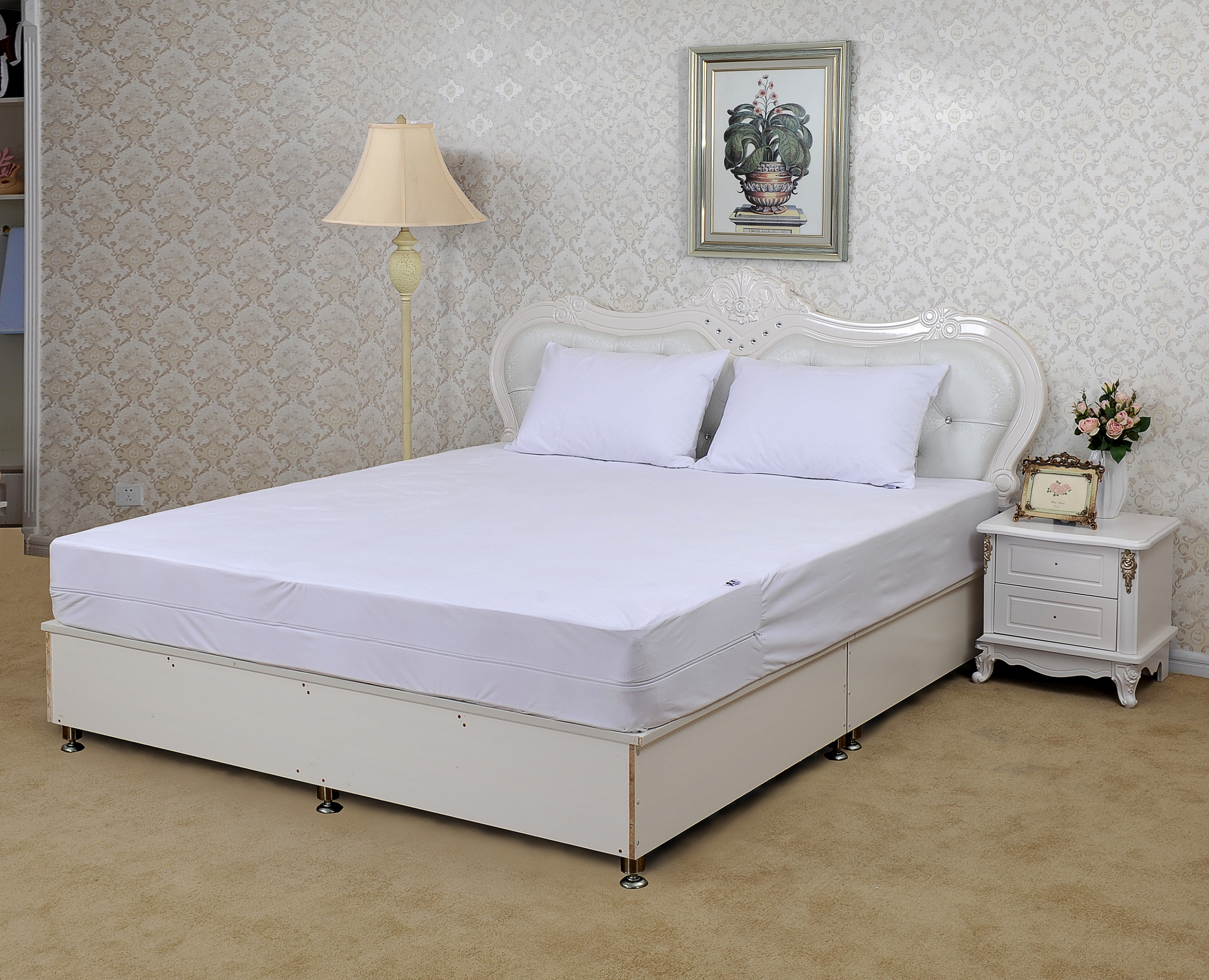 Knitted fabric Waterproof mattress encasement