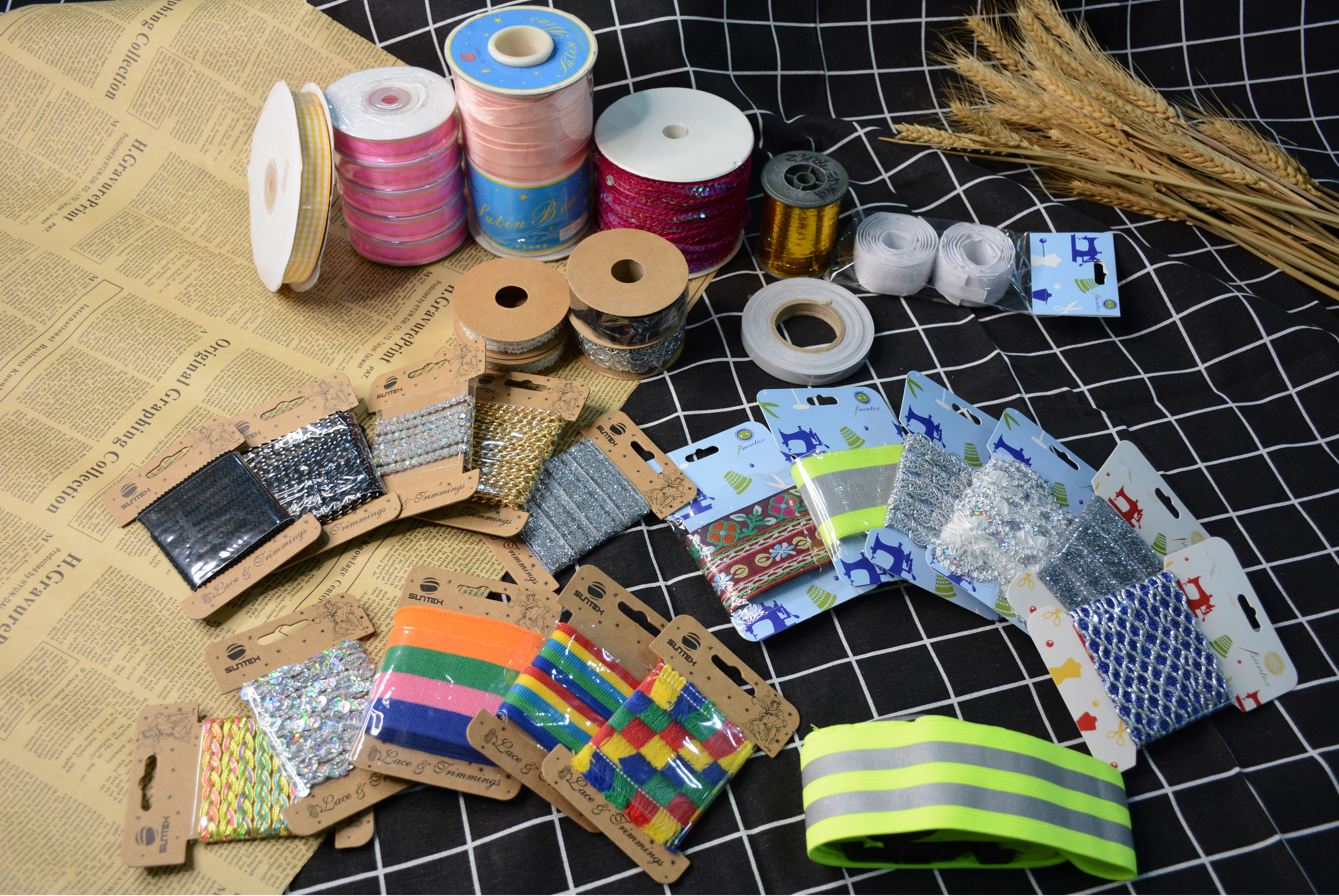 Trimmings ;ribbons