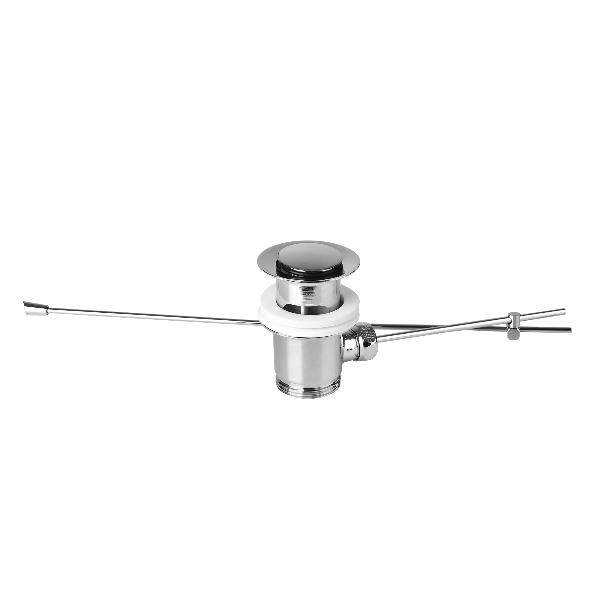 DOZ top seller G1-1/4 chrome brass lever waste EN274