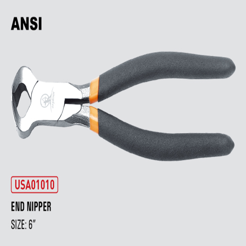 Usa Type End Nipper Pliers Dipped Handle