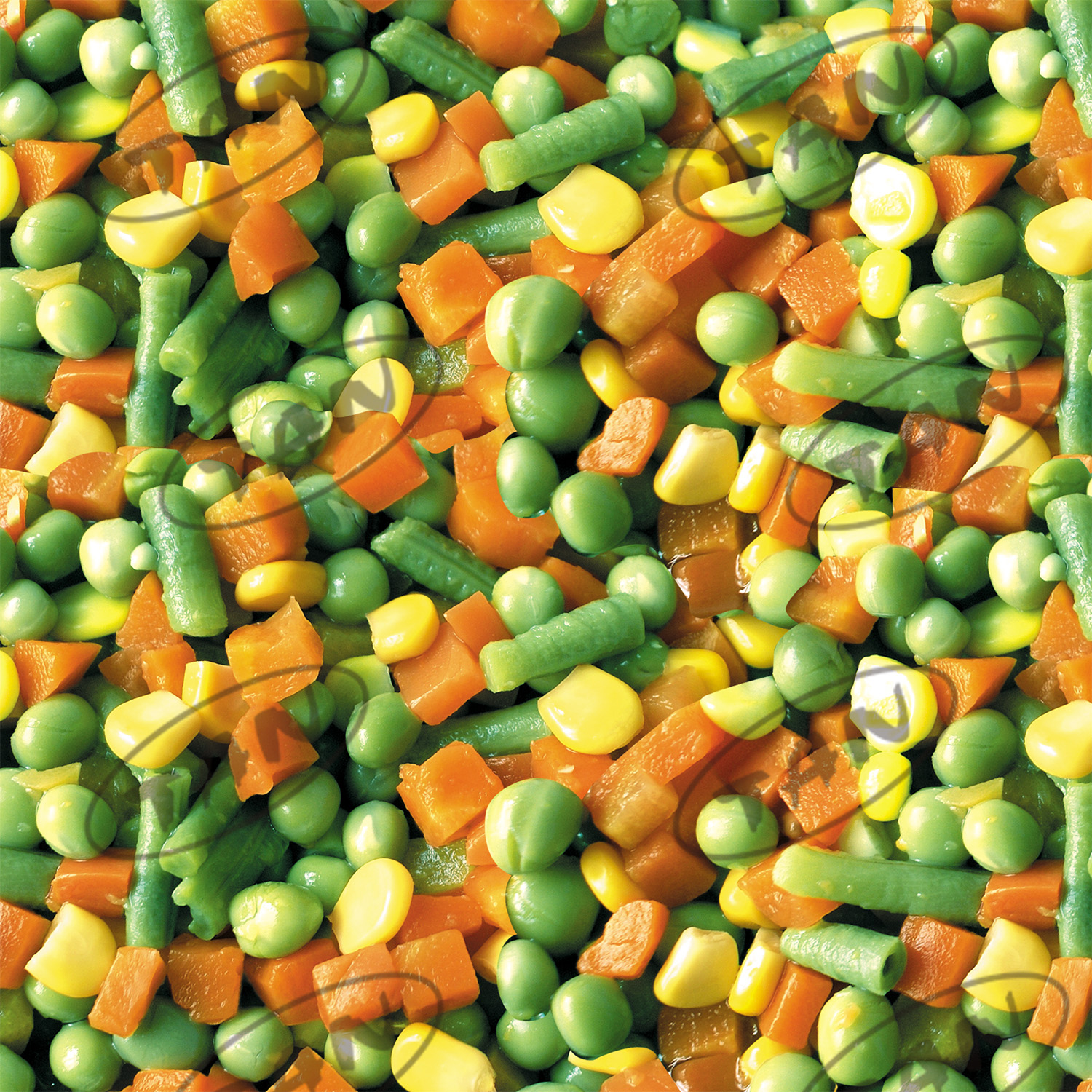 canned mixed vegetable
