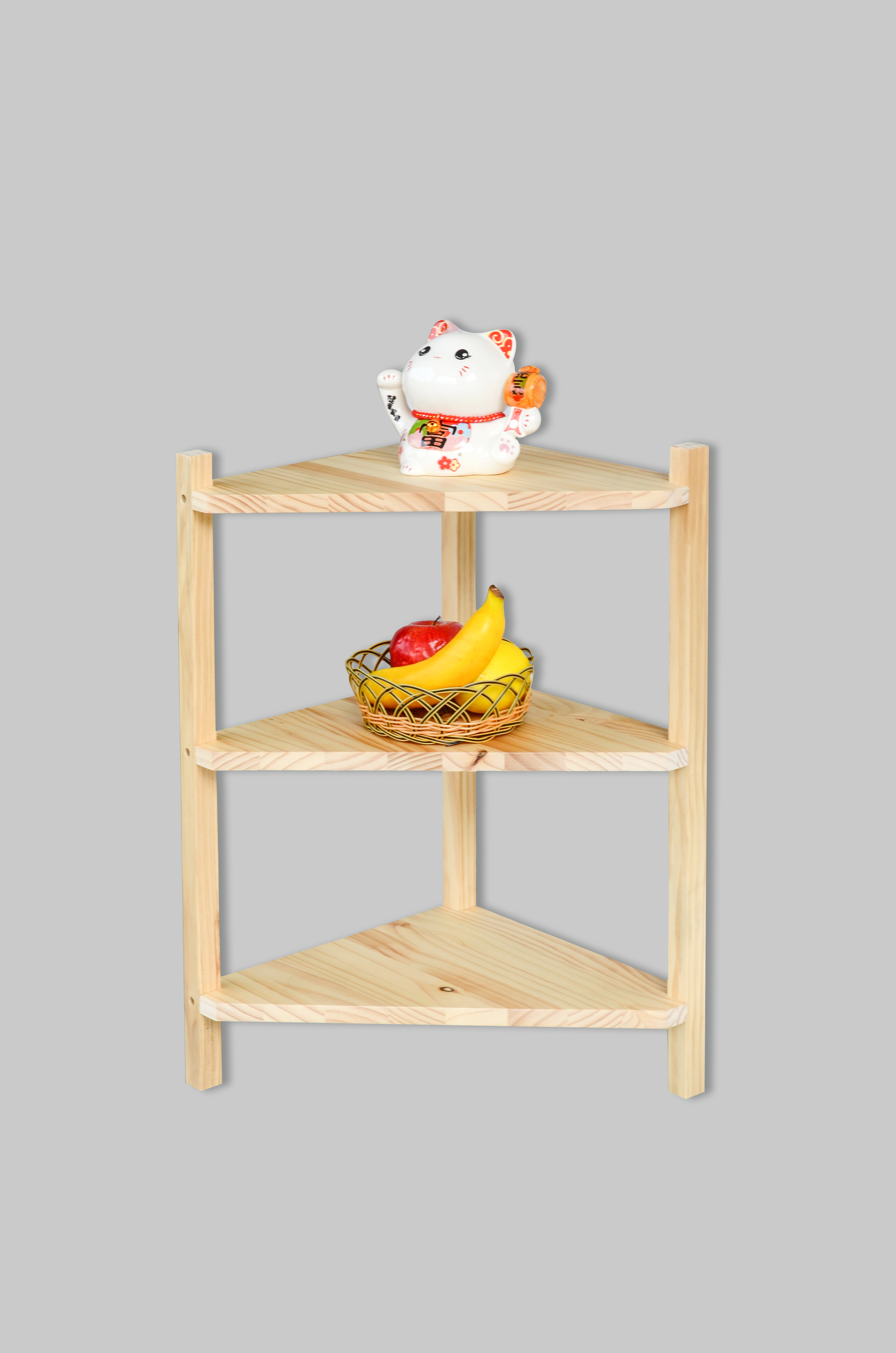 3 tier corner storage rack