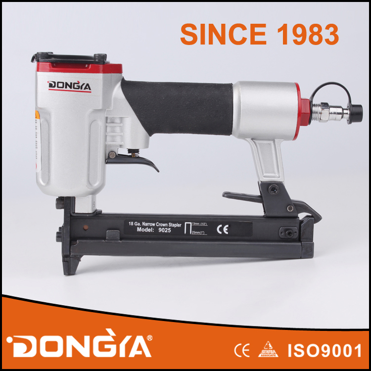 DONGYA 18 Ga. Norrow Crown Stapler 9025 For Steel Pipe