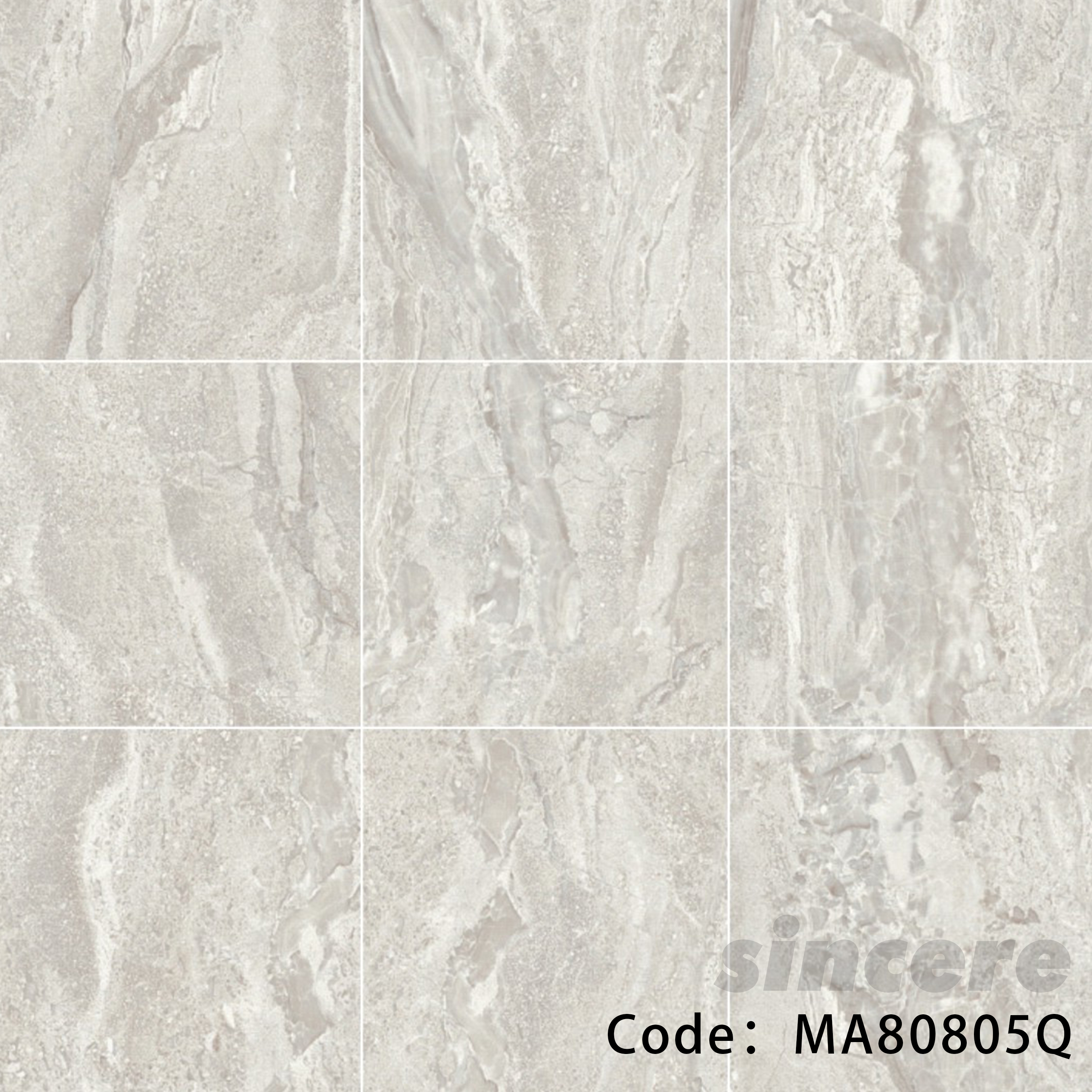 Polished glazed porcelain tiles